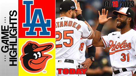 dodgers box score yesterday|Baltimore Orioles vs. Los Angeles Dodgers Box Score, Summary, .